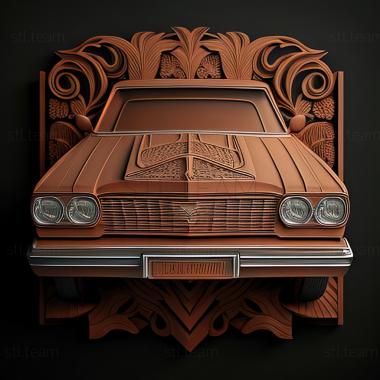 3D model Opel Diplomat (STL)